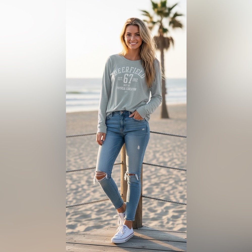 Vintage A&F Long Sleeve Tee
